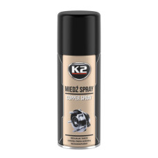 Змазка багатофункціональна K2 Pro Copper Spray рідка мідна коричнева аерозоль 400мл