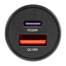 Автомобільний зарядний пристрій Winso Pro 48W 1xUSB-C+1xUSB-A