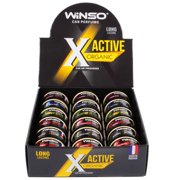 Ароматизатор Winso X Active Organic MIX №1 набір