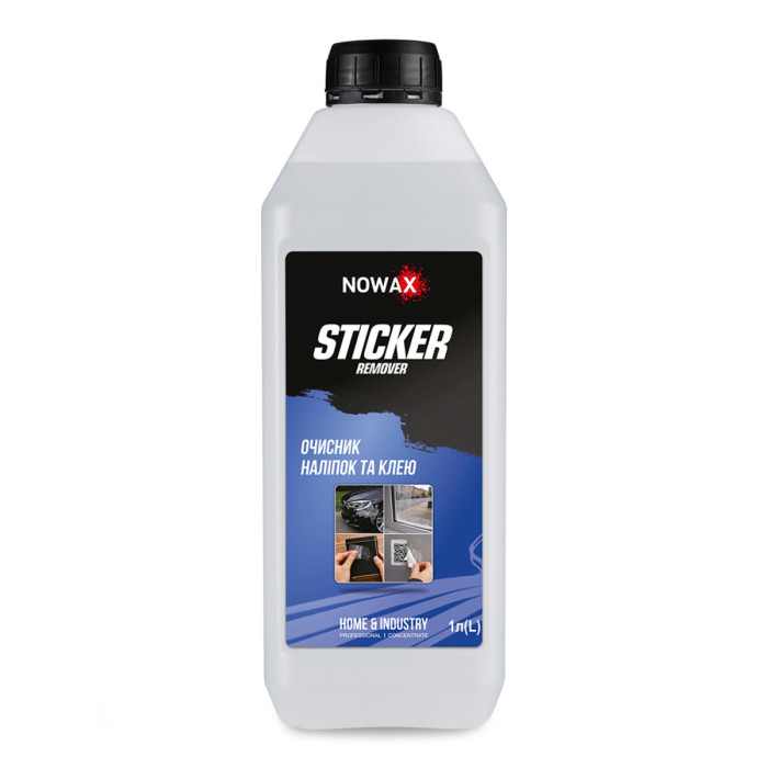 Очисник наліпок та клею Nowax Sticker Remover, 1л
