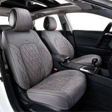 Комплект, 3D чохли для передніх сидінь Beltex Malibu, grey 2шт