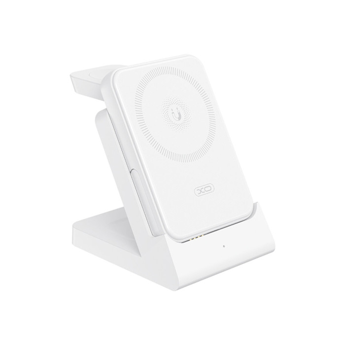 Бездротовий зарядний пристрій XO CX033 3в1 Power bank + Watch Charger + Headphone білий