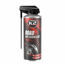 Змазка для ланцюгів K2 Road Dry Chain Lube суха 400мл