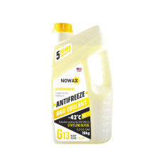 Антифриз Nowax Yellow G13 жовтий готовий 10кг