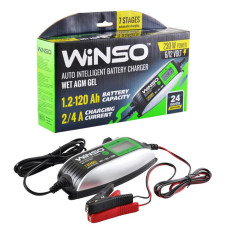 Зарядний пристрій АКБ Winso 6/12В 120А·год 4А
