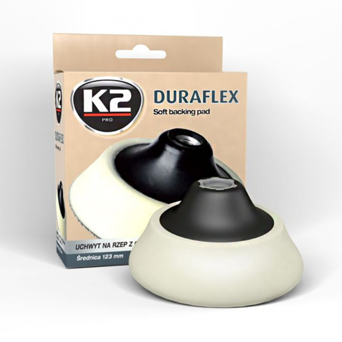 Тримач на липучці для полірувальних кругів K2 Duraflex 123мм