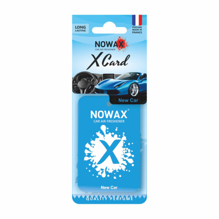 Ароматизатор Nowax X Card New Car сухий