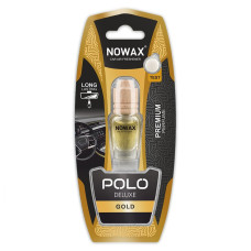 Ароматизатор повітря в блістері Nowax Polo Deluxe - Gold 7мл