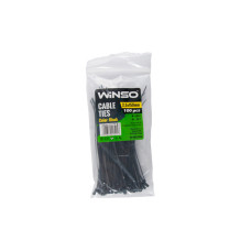 Хомути Winso пластикові чорні 2,5x150, 100шт