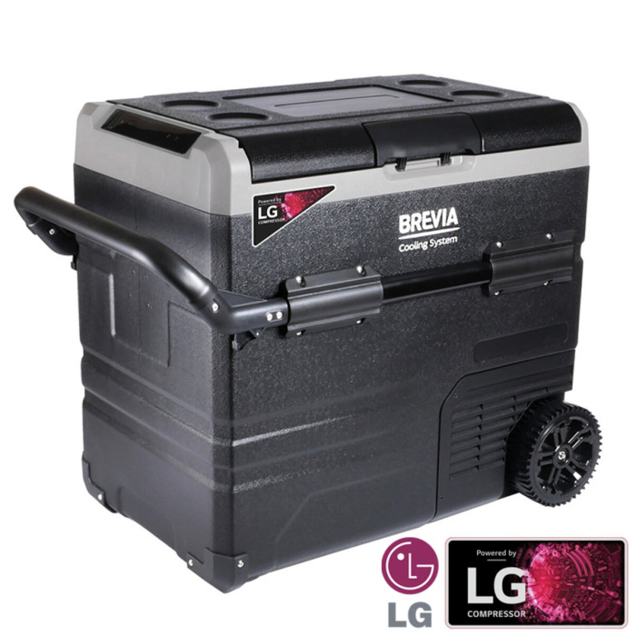 Холодильник автомобільний Brevia 60л (компресор LG) 22645
