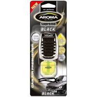 Ароматизатор Aroma Car Supreme Slim Black рідкий 7мл