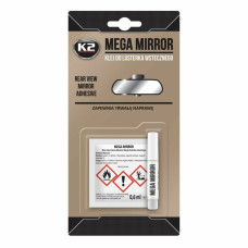 Клей для дзеркал заднього виду K2 Mega Mirror 0,6мл+0,5мл