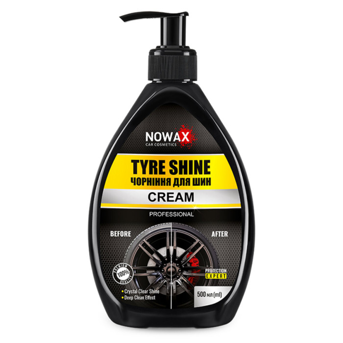 Чорніння для шин Nowax Tyre Shine Cream 500мл