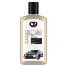 Поліроль для кузова K2 Color Max восковий білий 250мл