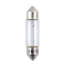 Лампа розжарювання Brevia C5W 12V 5W SV8.5 T11x37 CP, 10шт