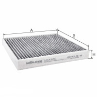 Фільтр салону Molder Filter LKX183 (WP9231, LAK293, CUK2440, K1150A)