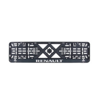 Рамка Bi-Plast під номер об'ємна RENAULT