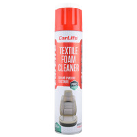 Очисник тканинної оббивки CarLife Textile Foam Cleaner пінний аерозоль 650мл
