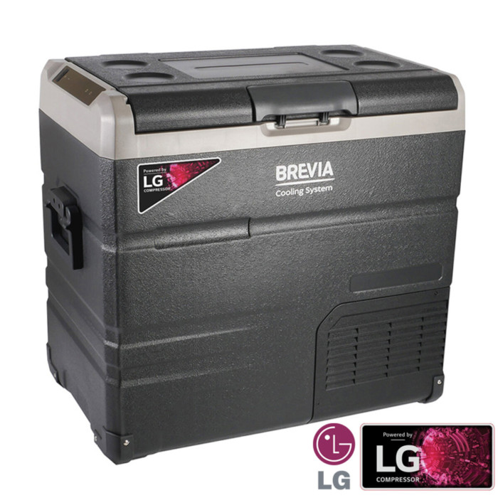 Холодильник автомобільний Brevia 60л (компресор LG) 22625