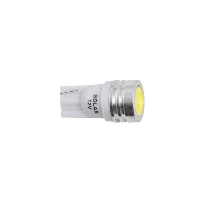 Автолампа Solar LED 12V T10 W2.1x9.5d 1SMD 1W white, 2шт LS241_B2