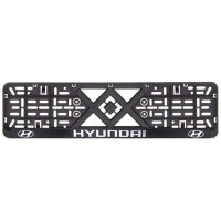 Рамка Bi-Plast під номер об'ємна HYUNDAI