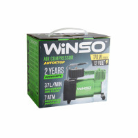 Компресор автомобільний Winso 7Атм 37л/хв 170Вт з автостопом