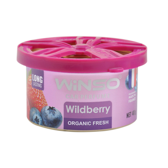 Ароматизатор Winso Organic Fresh Wildberry гелевий 40г