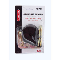 Стяжний ремінь з замком CarLife 1т, 5м