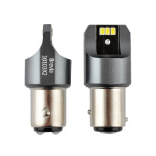 Автолампа Brevia Power LED P21/5W 330Lm 6x3020SMD 12/24V CANbus, 2шт