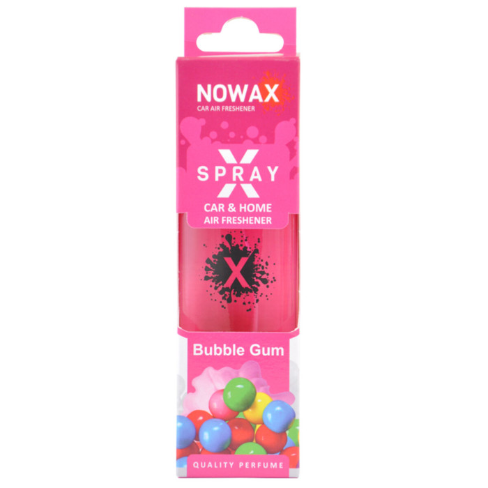 Ароматизатор Nowax X Spray Bubble Gum в коробці