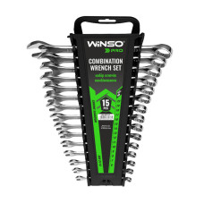 Набір ключів Winso Pro комбіновані CR-V 15шт 6-22мм