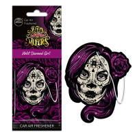Ароматизатор Aroma Car Cellulose Dia De Los Muertos - Violet Diamond Girl сухий