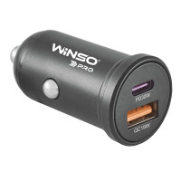 Автомобільний зарядний пристрій Winso Pro 48W 1xUSB-C+1xUSB-A