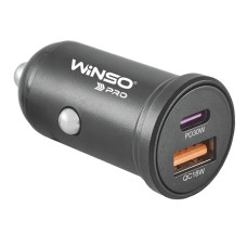 Автомобільний зарядний пристрій Winso Pro 48W 1xUSB-C+1xUSB-A