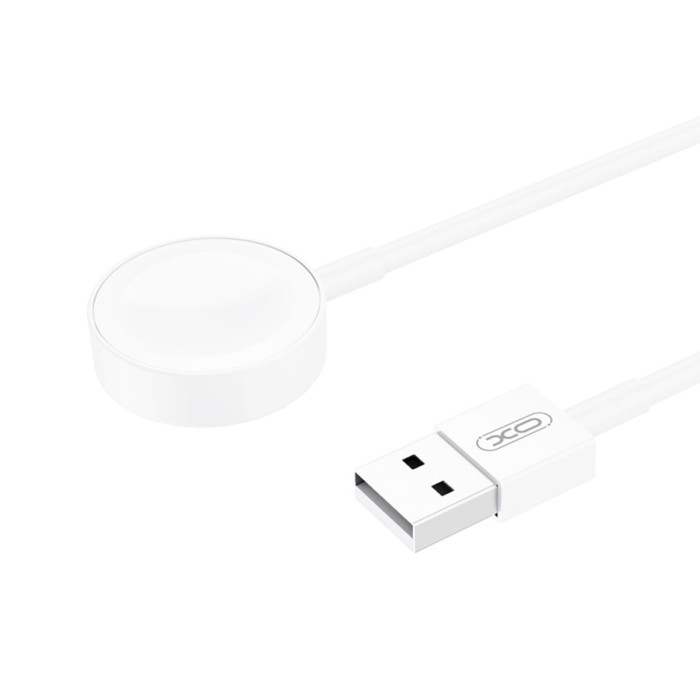 Бездротовий зарядний пристрій XO CX012 Watch Wireless Charger USB-A білий