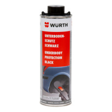 Антикорозійний захист днища кузова Wurth чорний 1л