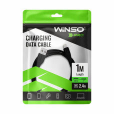 Кабель Winso Pro USB to Lightning PVC 1м чорний