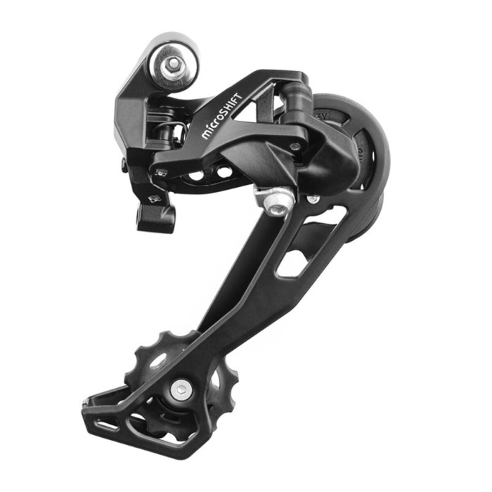 Задній перемикач MicroSHIFT 10s, довга лапка, max зірка: 36T, ємність 43T