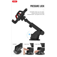 Тримач телефону автомобільний XO C39 Dashboard Stand Holder чорний