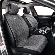 Преміум накидки для передніх сидінь CarLife Nitro, grey 2шт