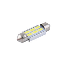 Автолампа Solar LED 12V SV8.5 T11x36 6SMD white, 2шт SL1360