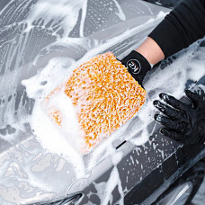 Губка-рукавичка з мікрофібри для ручного миття автомобіля K2 Wash Mitt