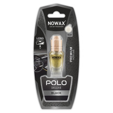 Ароматизатор повітря в блістері Nowax Polo Deluxe - Black 7мл