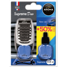Ароматизатор Aroma Car Supreme Duo Slim New Car рідкий 7мл