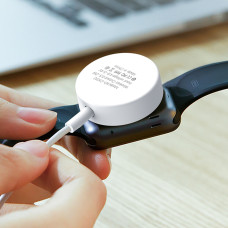 Бездротовий зарядний пристрій XO CX012 Watch Wireless Charger USB-A білий