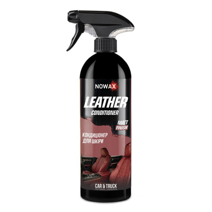 Кондиціонер для шкіри Nowax Leather Conditioner matt finish матовий ефект 750мл