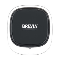 Тримач телефону автомобільний Brevia FlexArm СrystalMag із присоскою, гнучкий 163мм, 4 магніти, чорний