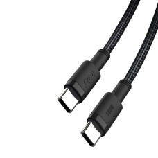 Кабель XO Type-C to Type-C 100W 1,5м чорний