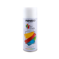 Фарба акрилова Winso Spray Білий глянцевий 450мл