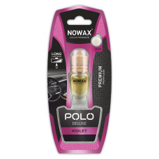Ароматизатор повітря в блістері Nowax Polo Deluxe - Violet 7мл